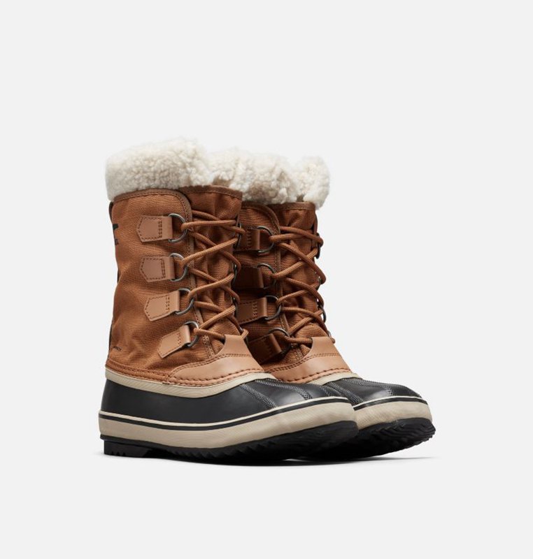 Womens Snow Boots Brown/Black - Sorel Winter Carnival™ Low - 240179-JWK